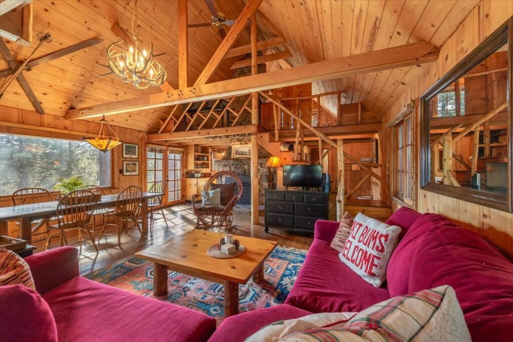 Coziest Cabin In Tahoe W Stone Fireplace Comfy Beds Close To Slopes & Lake Carnelian Bay Dış mekan fotoğraf