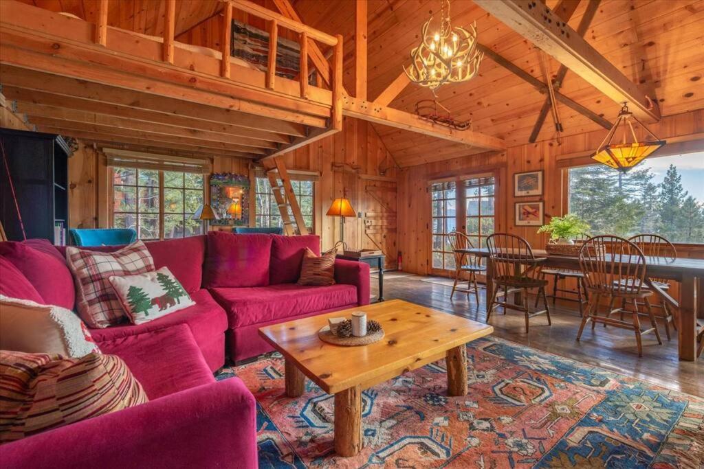 Coziest Cabin In Tahoe W Stone Fireplace Comfy Beds Close To Slopes & Lake Carnelian Bay Dış mekan fotoğraf